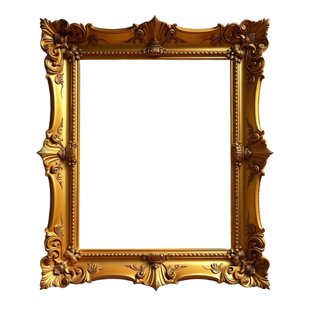 Golden Ornate Frame